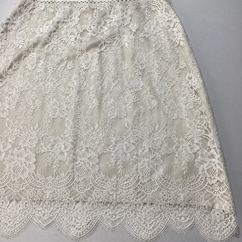 Victoria's Secret Ivory Lace Lingerie Slip Dress - Picture 4 of 15